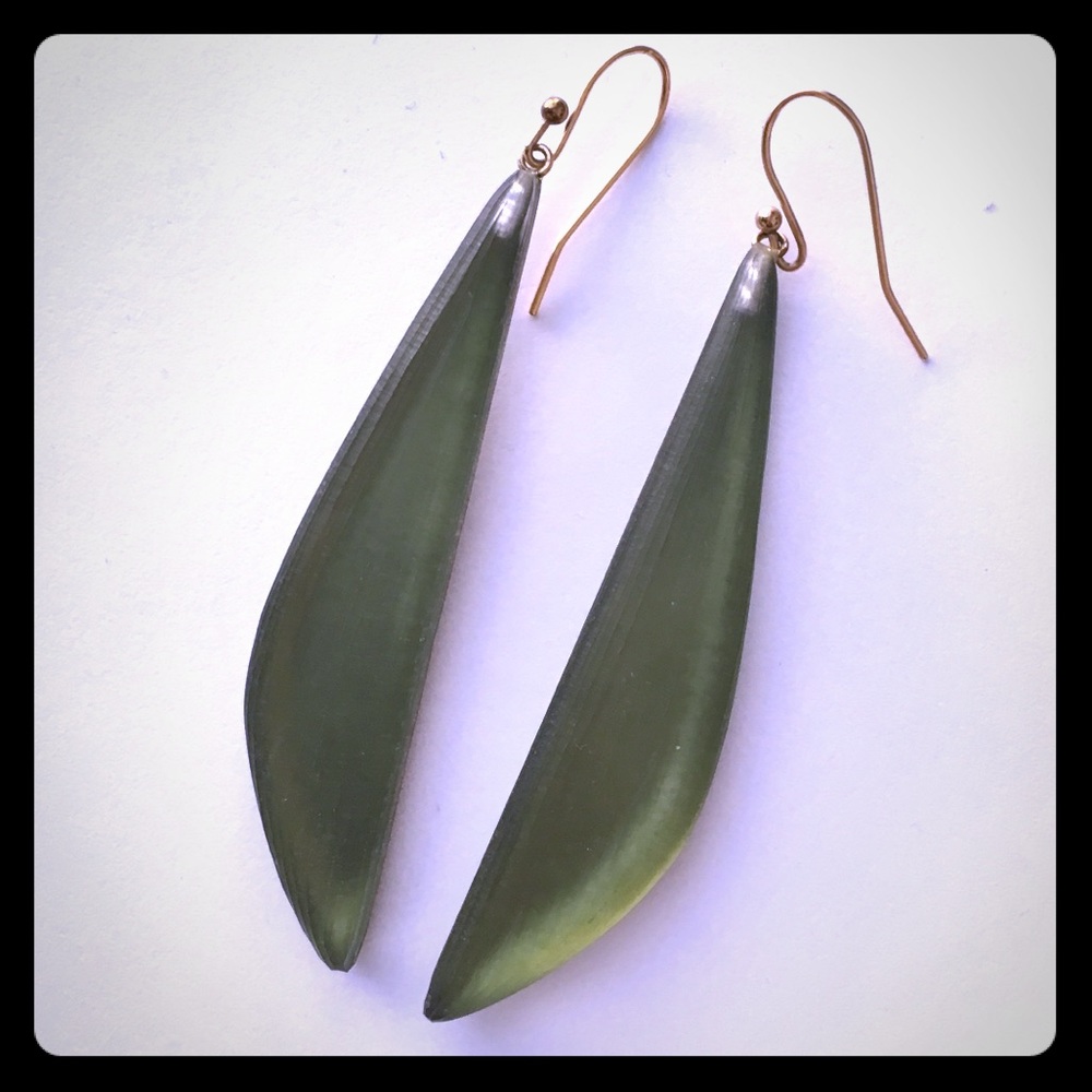 Alexis Bittar lucite earrings
